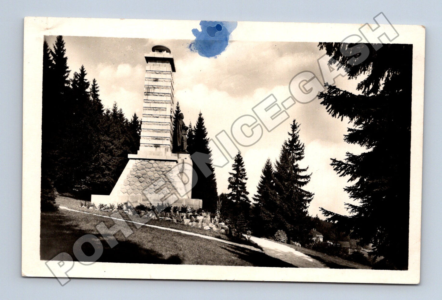 Pohlednice Chodsko Baarův pomník (M32993)