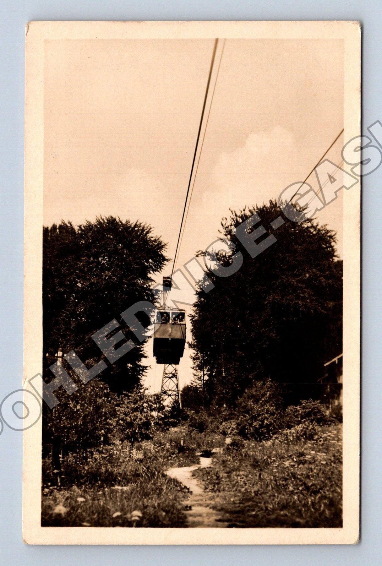 Pohlednice Janské Lázně Lanovka na Černou horu 1949 (M32995)