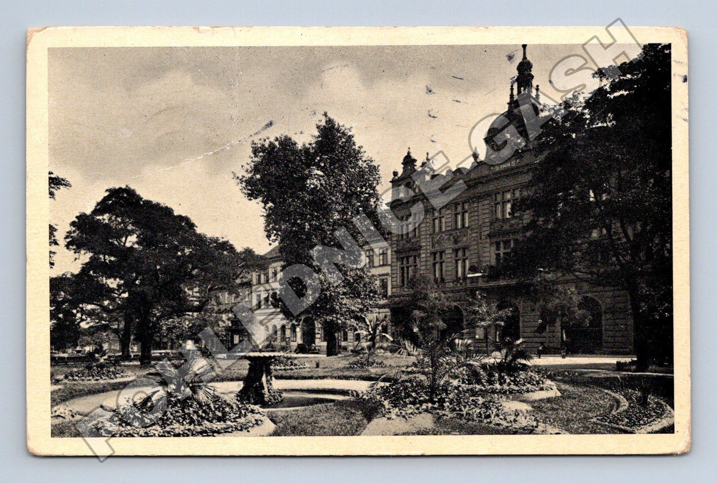 Pohlednice Plzeň Hotel s parkem 1913 (M33001)