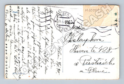 Pohlednice Plzeň Hotel s parkem 1913 (M33001)