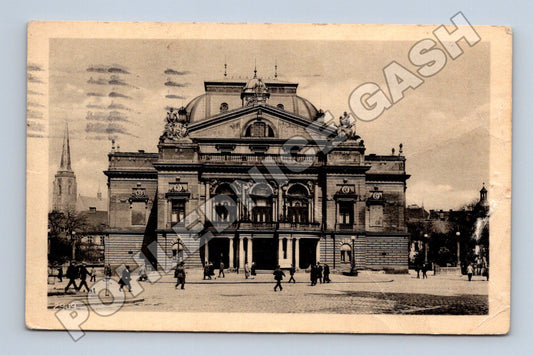 Pohlednice Plzeň Městské divadlo 1920 (M33005)
