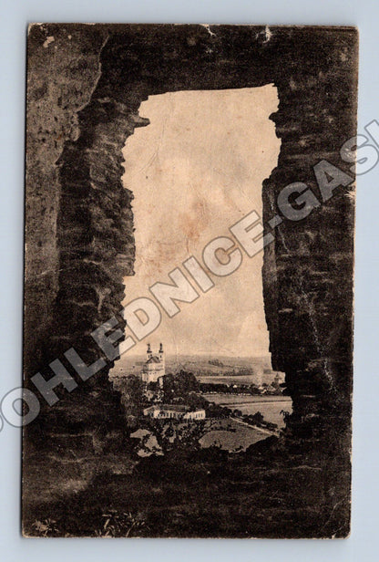 Pohlednice Košumberk částečně poškozená 1920 (M33009)