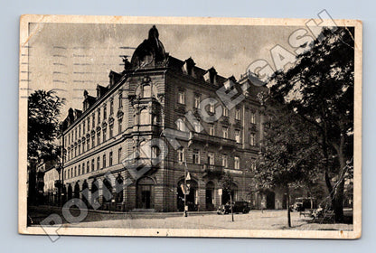 Pohlednice Plzeň Grand Hotel Smitka 1949 (M33012)