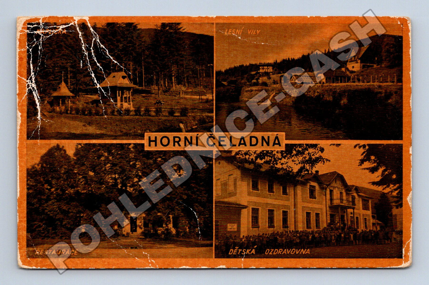 Pohlednice Horní Čeladná více motivů (M33016)
