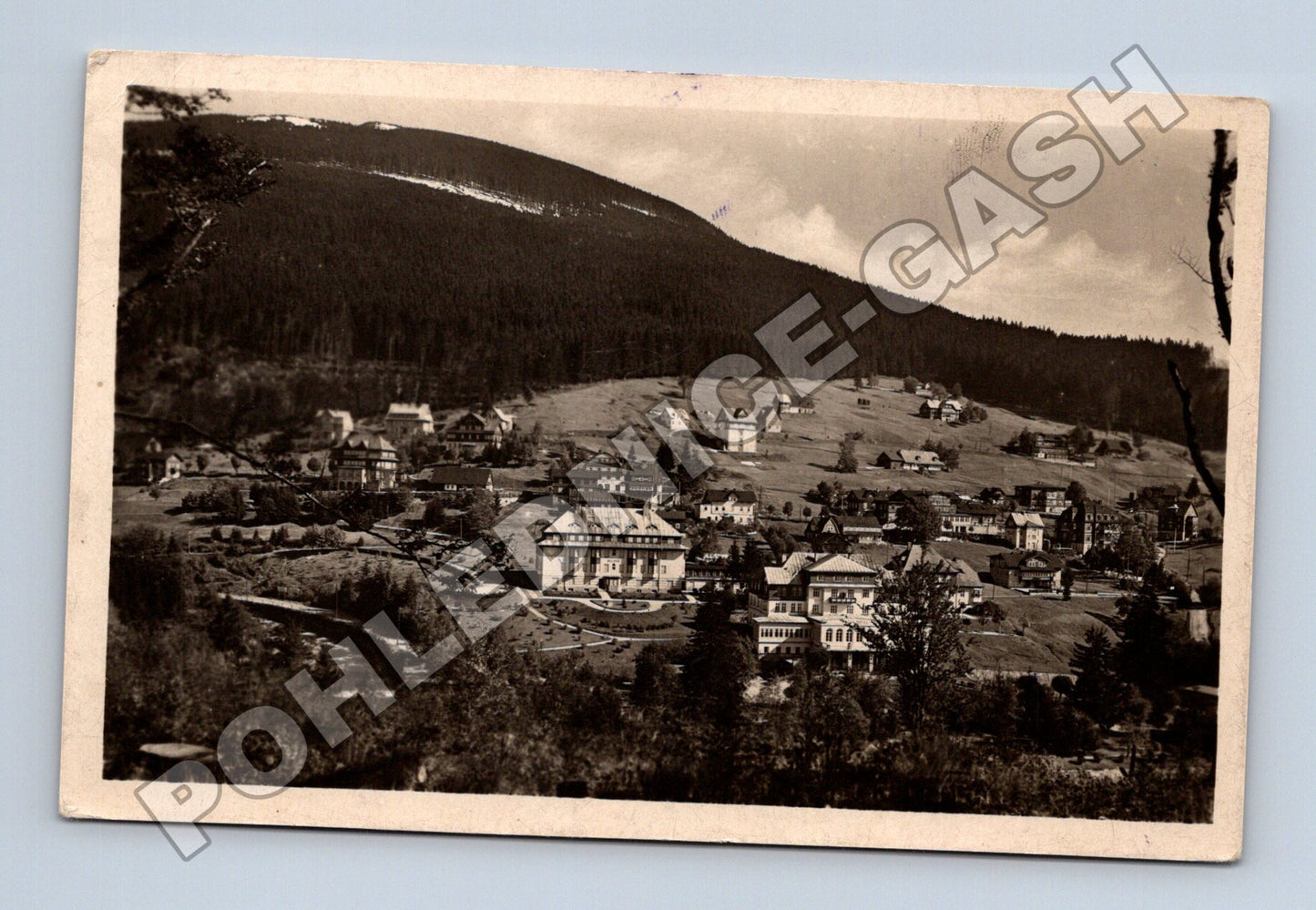 Pohlednice Špindlerův Mlýn Krkonoše panoramatický pohled (M33021)
