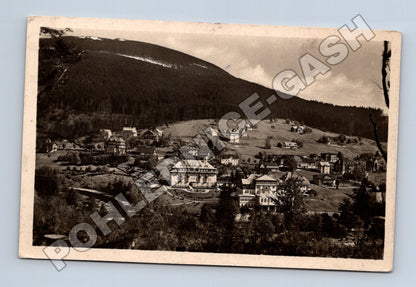 Pohlednice Špindlerův Mlýn Krkonoše panoramatický pohled (M33021)