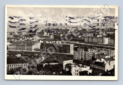 Pohlednice Plzeň celkový pohled 1942 (M33031)