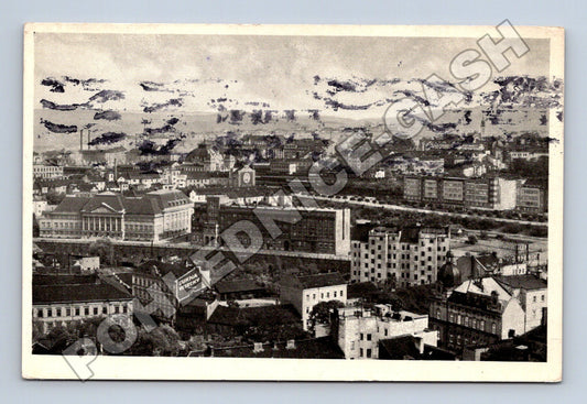 Pohlednice Plzeň celkový pohled 1942 (M33031)