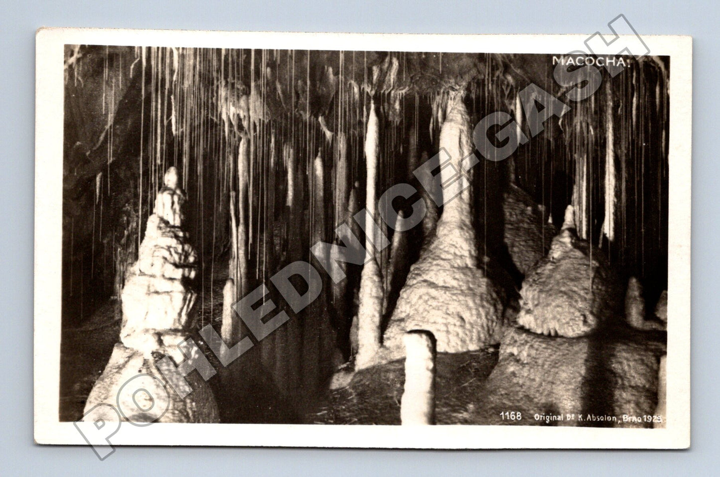 Pohlednice Macocha jeskyně 1925 (M33037)
