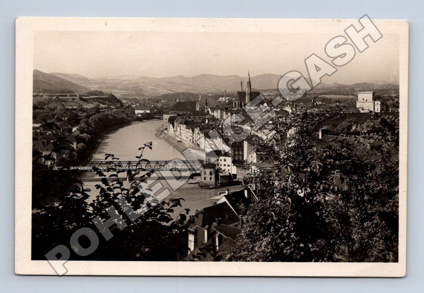 Pohlednice Rakousko Steyr a.d. Enns panorama (M33040)