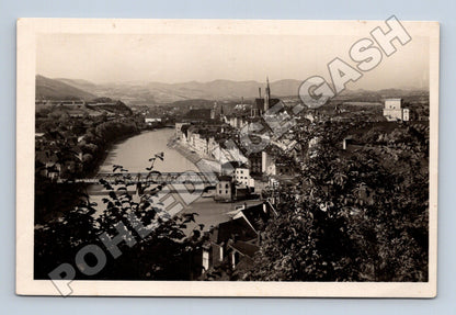 Pohlednice Rakousko Steyr a.d. Enns panorama (M33040)