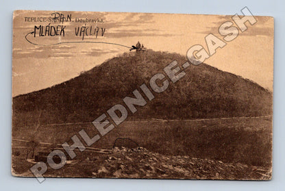 Pohlednice Teplice-Šanov Doubravka hrad (M33044)