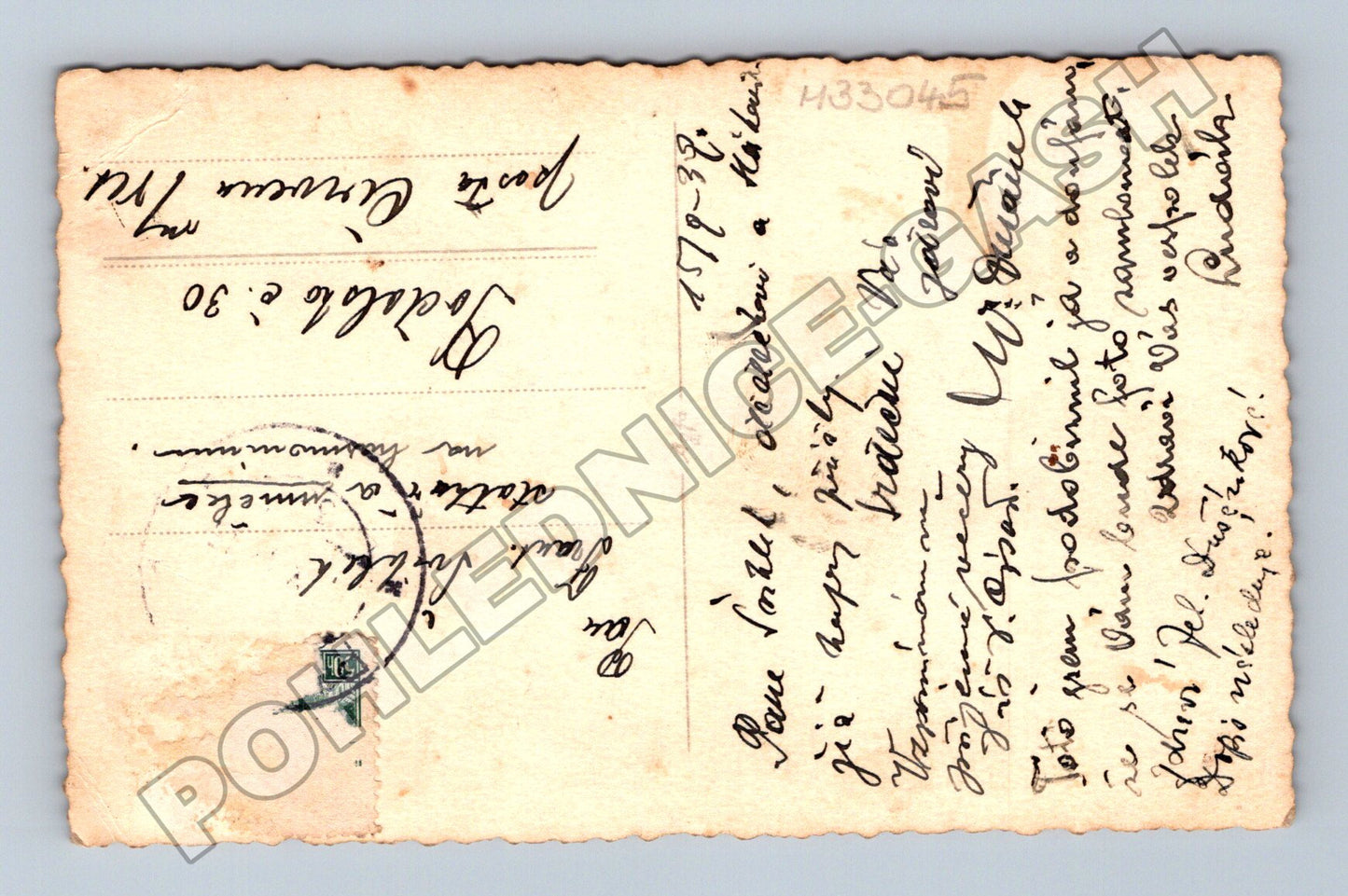 Pohlednice Rakousko St. Veit dům a krajina 1928 (M33045)