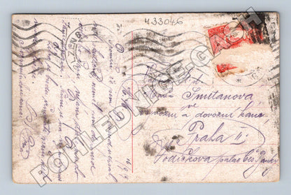 Pohlednice Plzeň Náměstí Svobody 1918 (M33046)