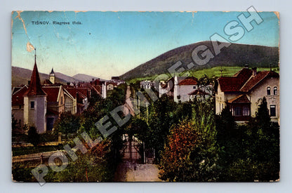 Pohlednice Tišnov Riegerova třída 1907 (M33047)