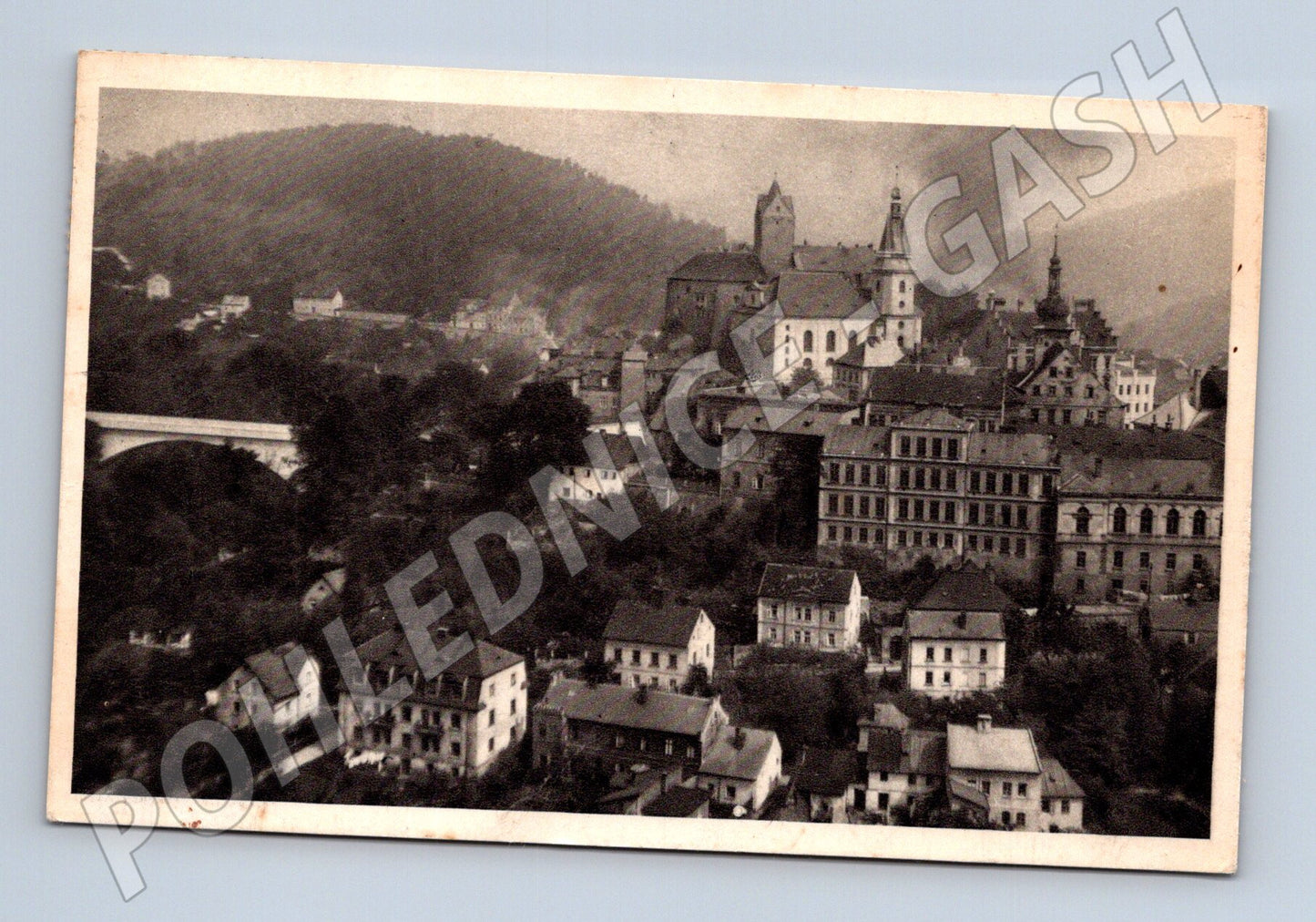Pohlednice Loket nad Ohří hrad 1949 (M3305)