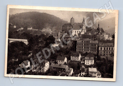 Pohlednice Loket nad Ohří hrad 1949 (M3305)