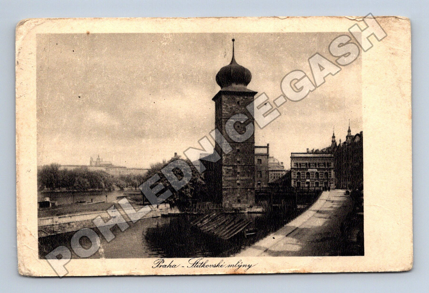 Pohlednice Praha Štítkovské mlýny (M33055)