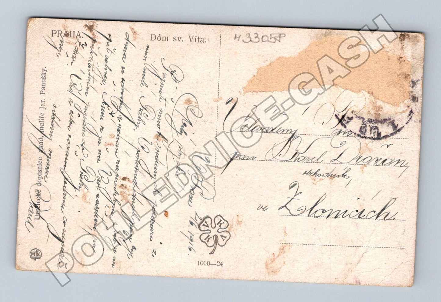 Pohlednice Praha Dóm sv. Víta 1910 (M33058)