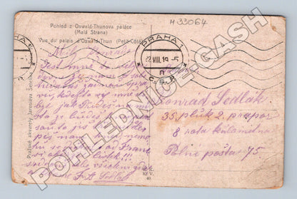 Pohlednice Praha Malá Strana panorama 1905 (M33064)