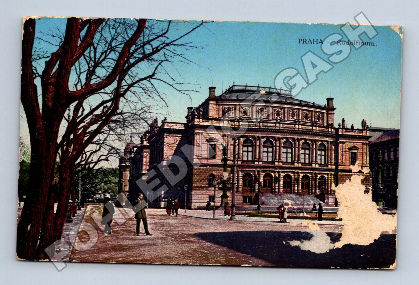 Pohlednice Praha Rudolfinum 1910 (M33067)