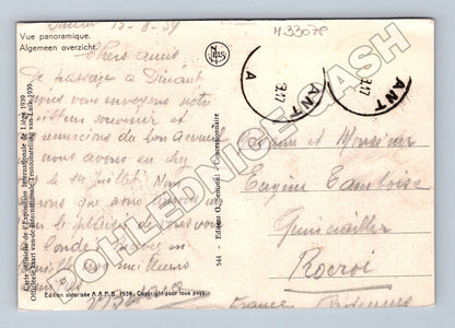 Pohlednice Belgie Mezinárodní výstava Liège 1939 (M33078)