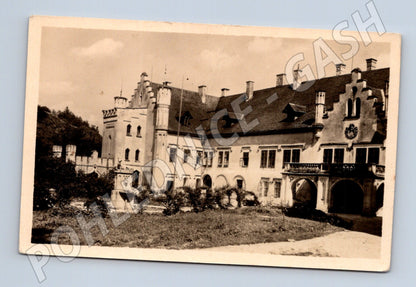 Pohlednice Nečtiny zámek okres Plasy (M3308)