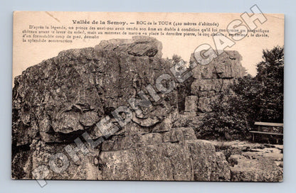 Pohlednice Belgie Roc de la Tour, Semoy 1933 (M33085)