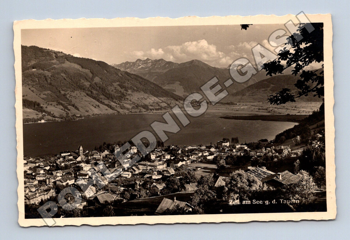 Pohlednice Rakousko Zell am See s lanovkou 1941 (M33086)