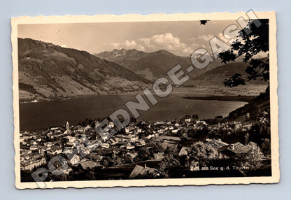 Pohlednice Rakousko Zell am See s lanovkou 1941 (M33086)
