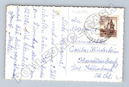 Pohlednice Rakousko Bad Schallerbach lázně 1954 (M33092)