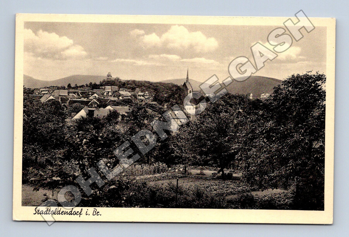 Pohlednice Německo Stadtoldendorf celkový pohled (M33094)