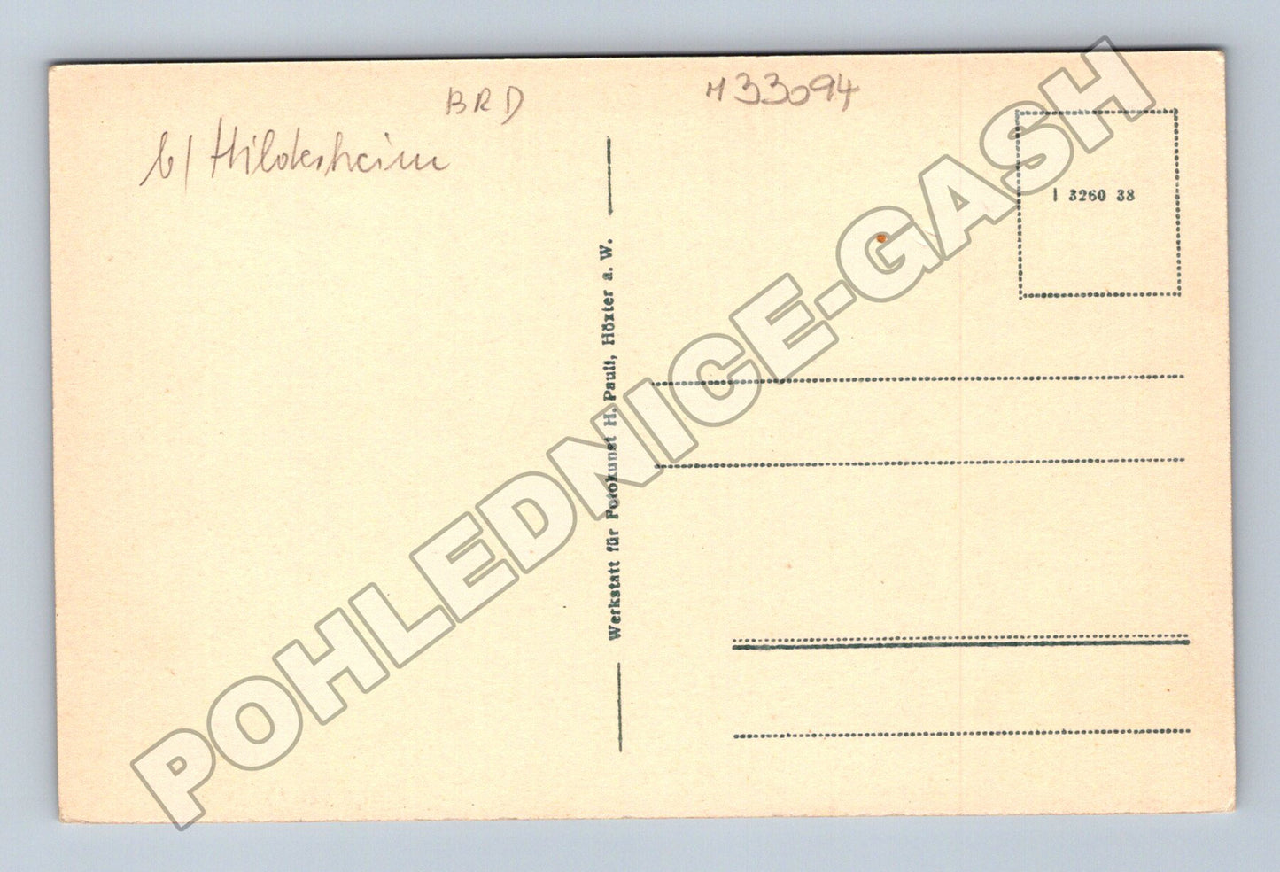 Pohlednice Německo Stadtoldendorf celkový pohled (M33094)