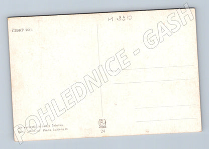 Pohlednice Trosky Panna akvarel Šetelík (M3310)