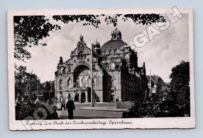 Pohlednice Německo Nürnberg Opernhaus (M33107)