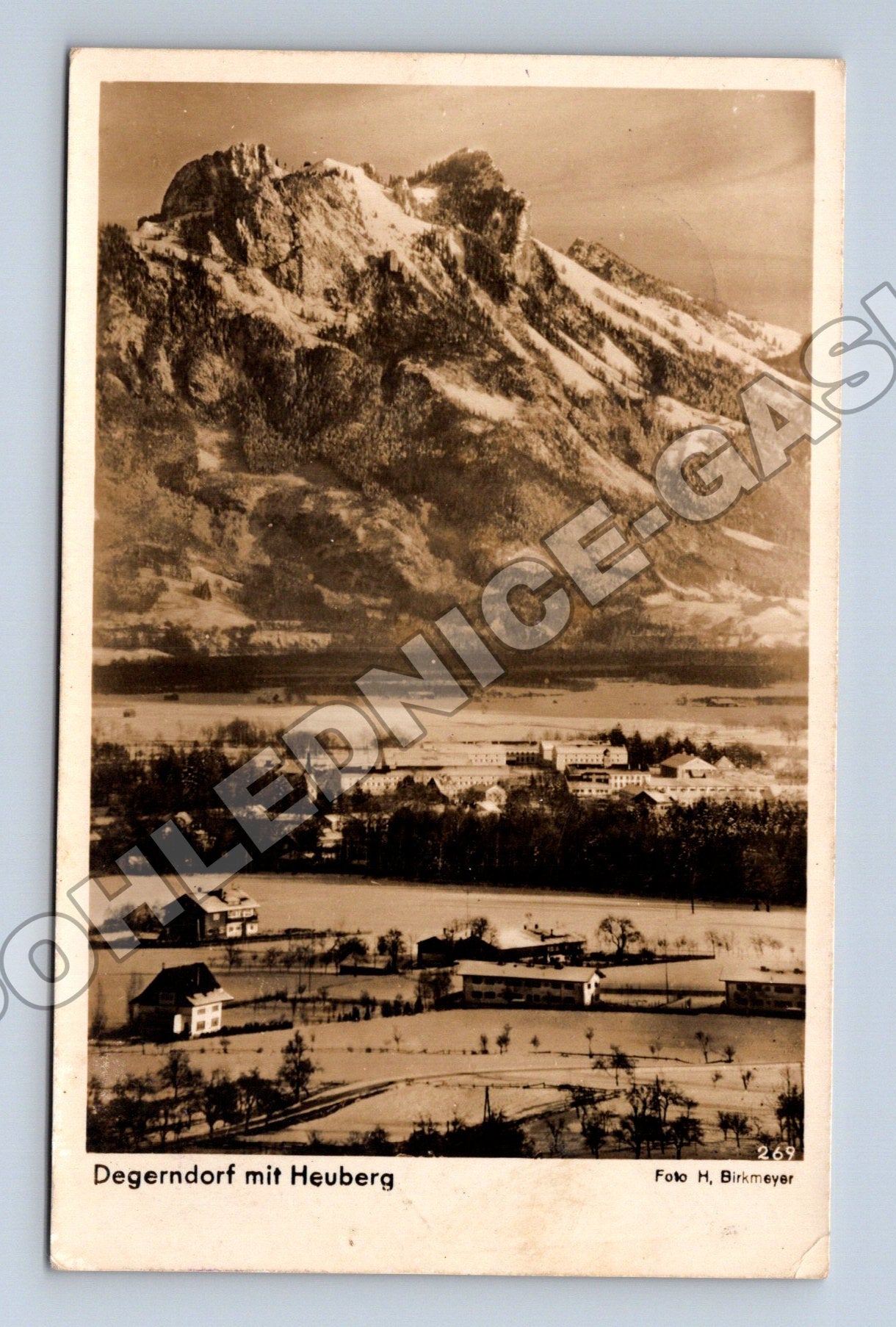 Pohlednice Německo Degerndorf Heuberg 1943 (M33109)
