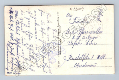 Pohlednice Německo Degerndorf Heuberg 1943 (M33109)