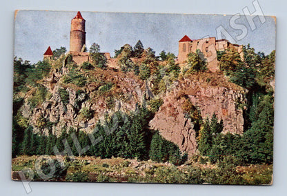 Pohlednice hrad Zvíkov kolorovaná Minerva (M3311)