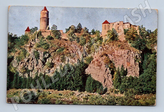 Pohlednice hrad Zvíkov kolorovaná Minerva (M3311)