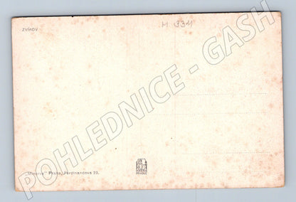 Pohlednice hrad Zvíkov kolorovaná Minerva (M3311)