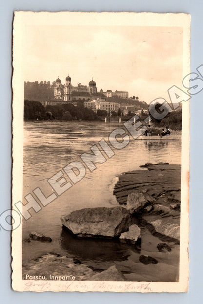 Pohlednice Německo Passau Inn 1941 (M33110)