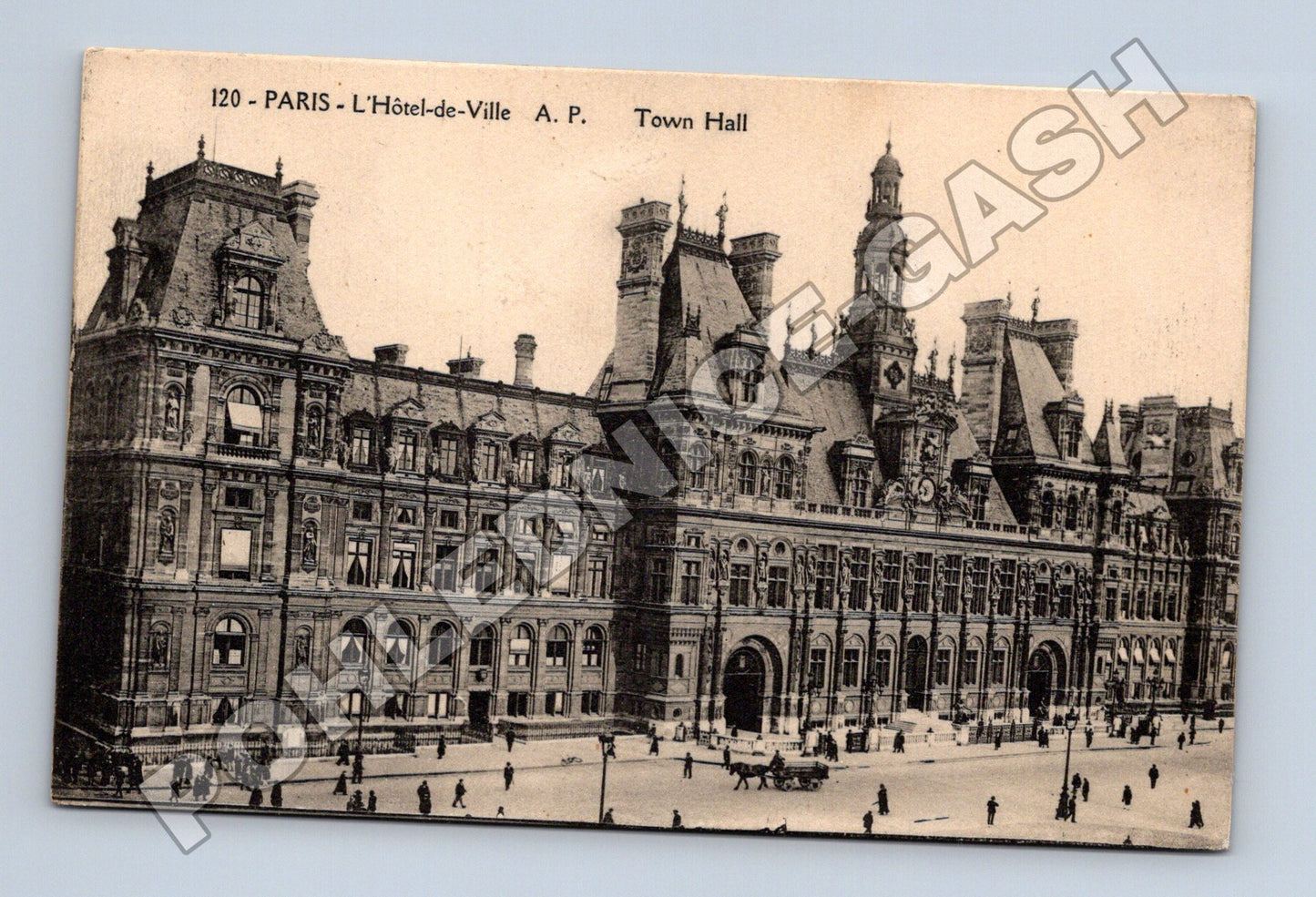 Pohlednice Francie Paříž L'Hôtel-de-Ville (M33118)