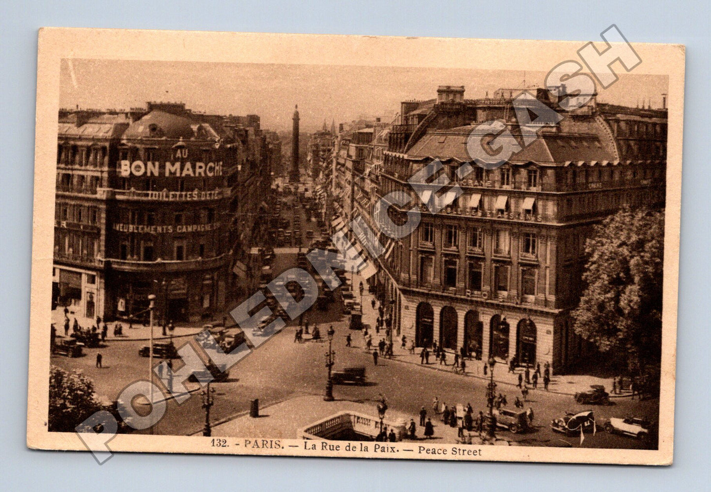 Pohlednice Francie Paříž Rue de la Paix (M33121)