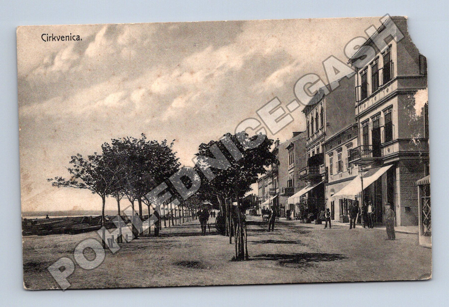 Pohlednice Chorvatsko Crikvenica pobřežní promenáda (M33126)
