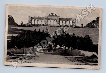 Rakousko Vídeň Schönbrunn Gloriette Neptungrotte 1942 (M33129)