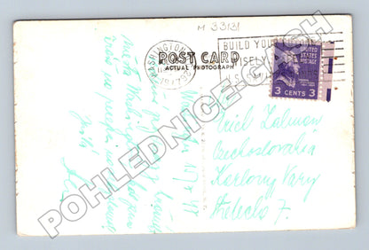 Pohlednice USA Washington D.C. Třešně Tidal Basin 1947 (M33131)