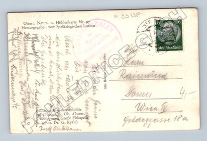 Pohlednice Rakousko Dachstein-Rieseneishöhle 1935 (M33138)