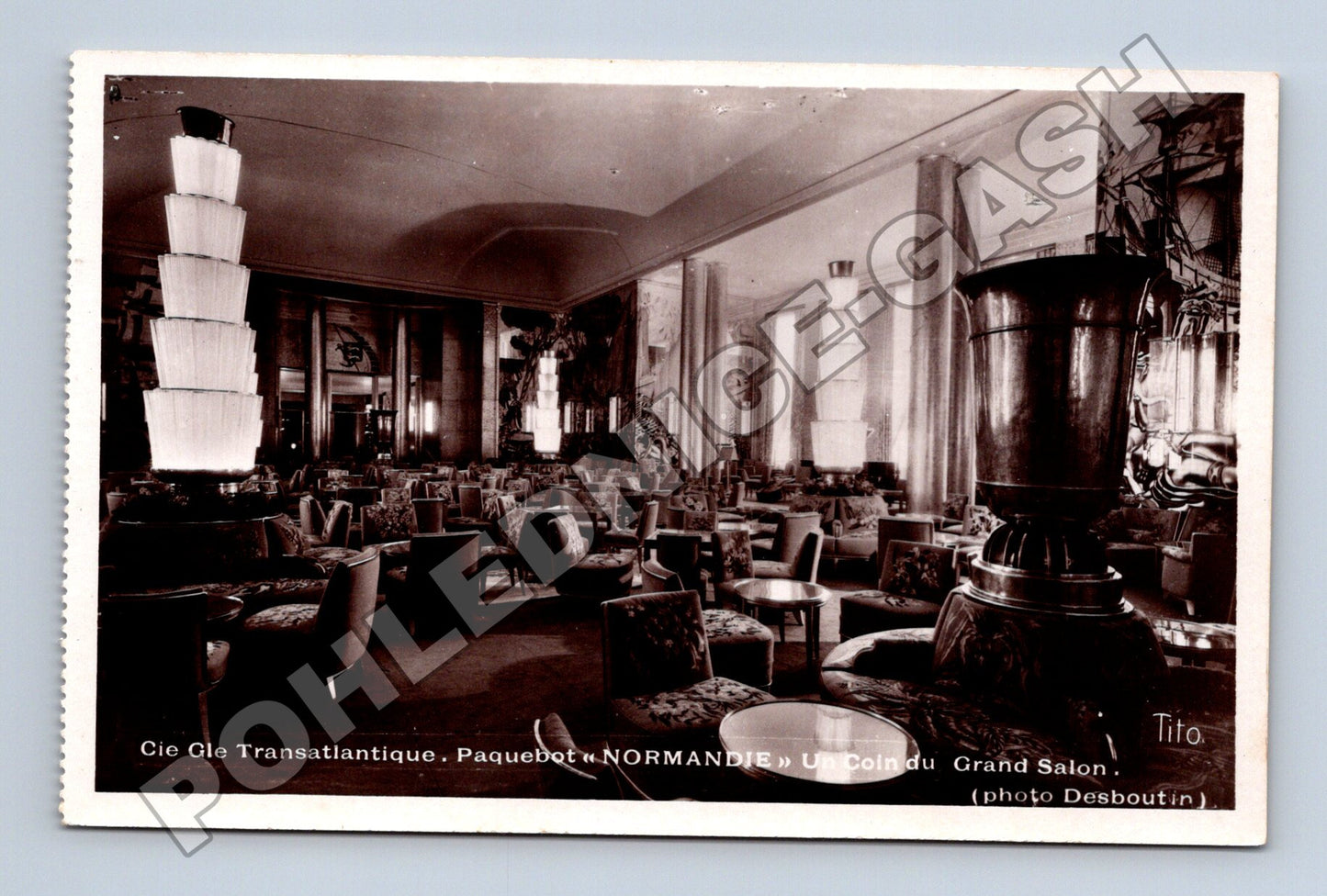 Pohlednice Francie Normandie Grand Salon (M33139)