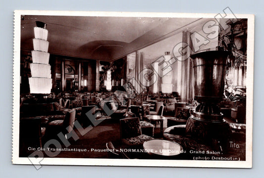 Pohlednice Francie Normandie Grand Salon (M33139)