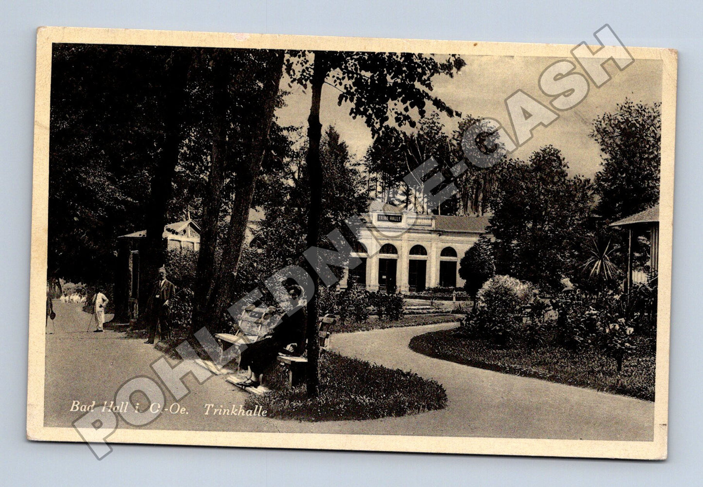 Pohlednice Rakousko Bad Hall Trinkhalle 1937 (M33141)